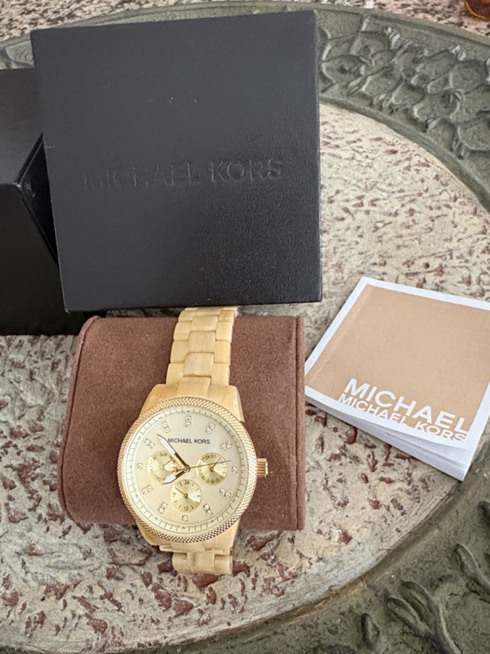 Michael Kors Gold Tone Women's Chronograph Watch